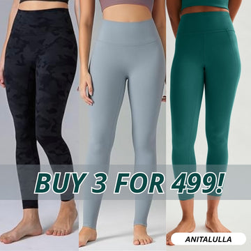 3-Pack Women's Leggings Combo - Comfortable & Stylish Bottoms | WL-05
