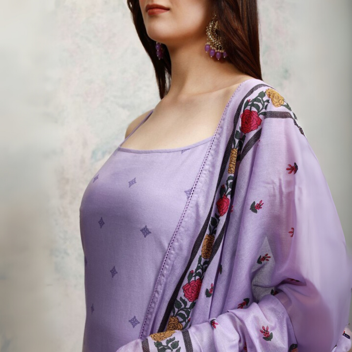 Designer Women's Kurta Set with Dupatta for Festive Wear |