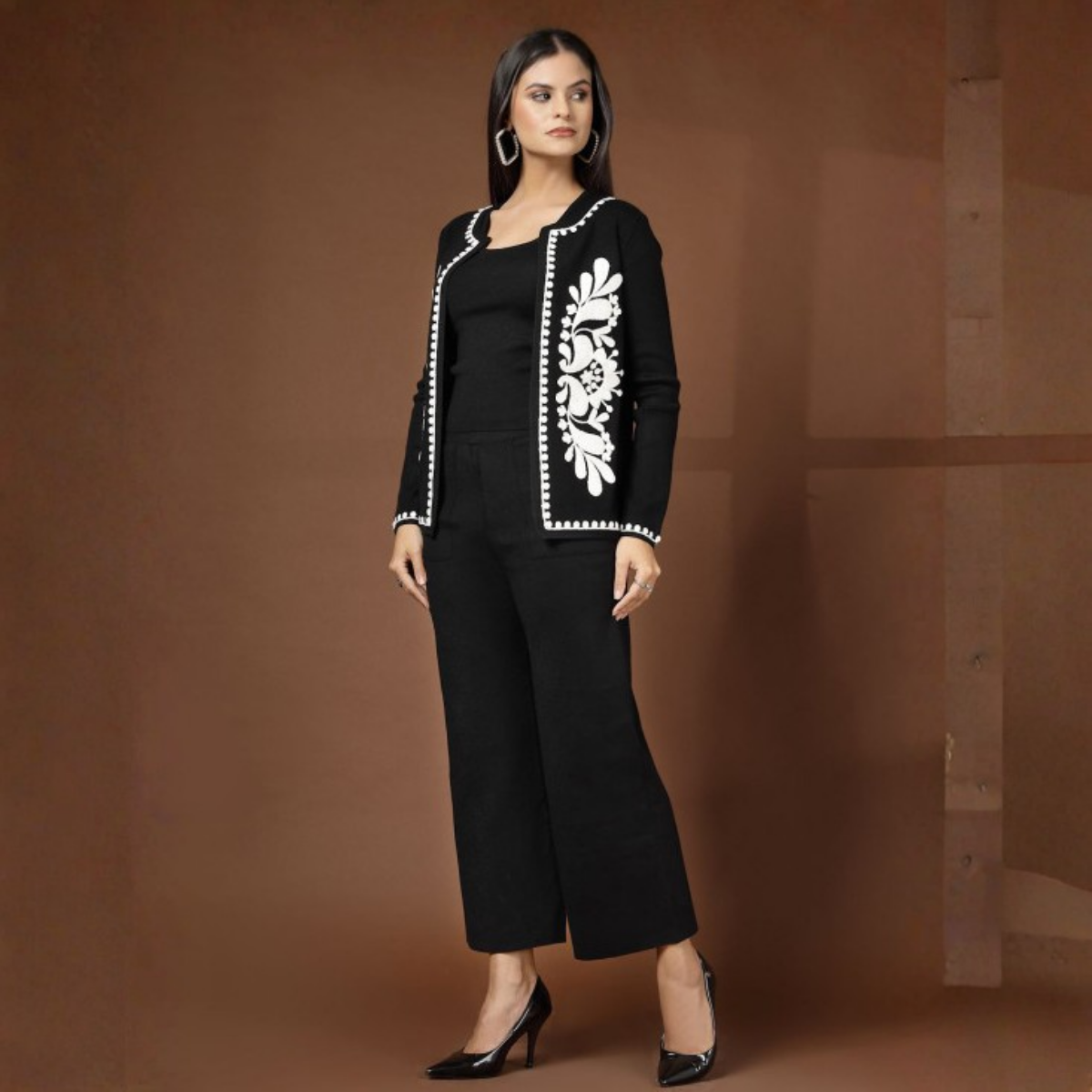 Winter Warmth Trio | Stylish 3-Piece Women’s Co-Ord Set | WC-08