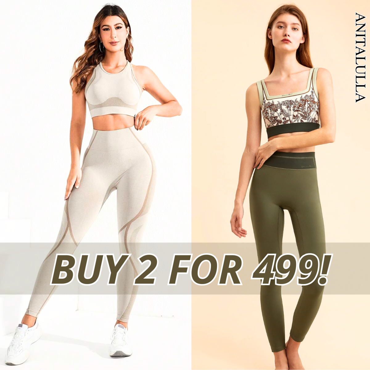 Women’s Activewear Combo - Sports Bra & Leggings Set for Ultimate Comfort| WA-06