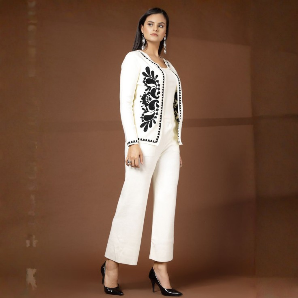 Winter Warmth Trio | Stylish 3-Piece Women’s Co-Ord Set | WC-08