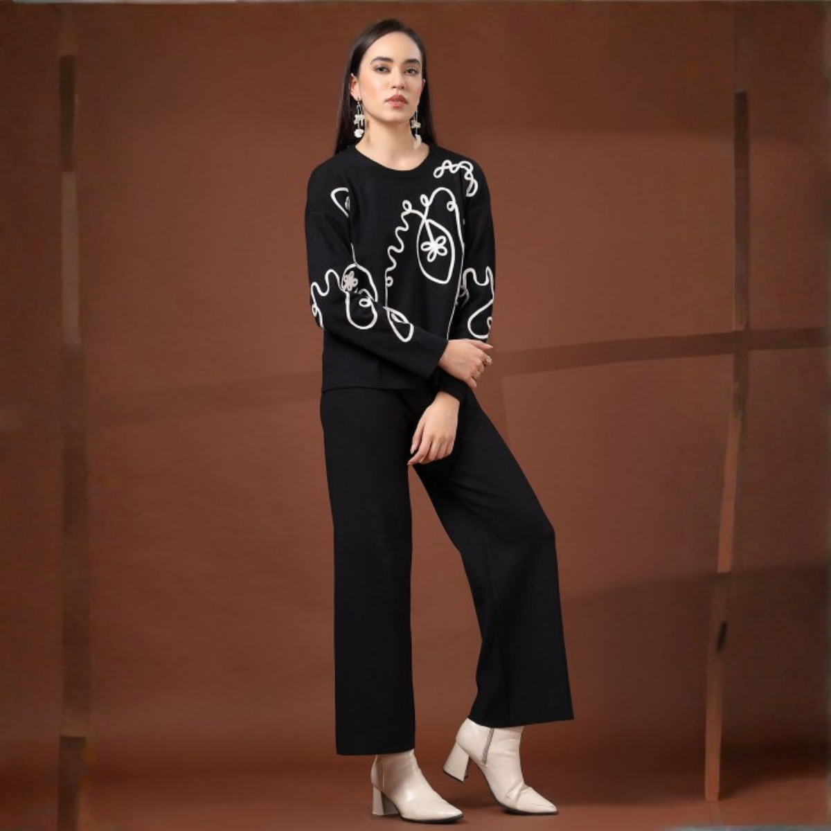 Winter Warmth Trio | Stylish 3-Piece Women’s Co-Ord Set | WC-09