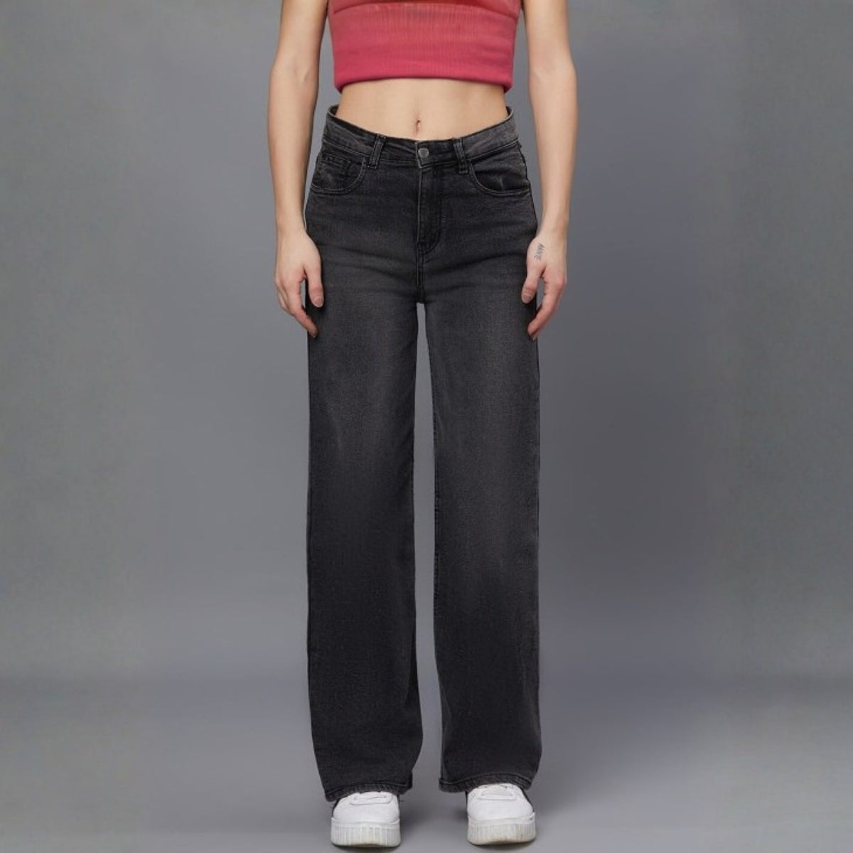 Women's 2-Pack Combo - Straight Fit Jeans Duo |WJ-05