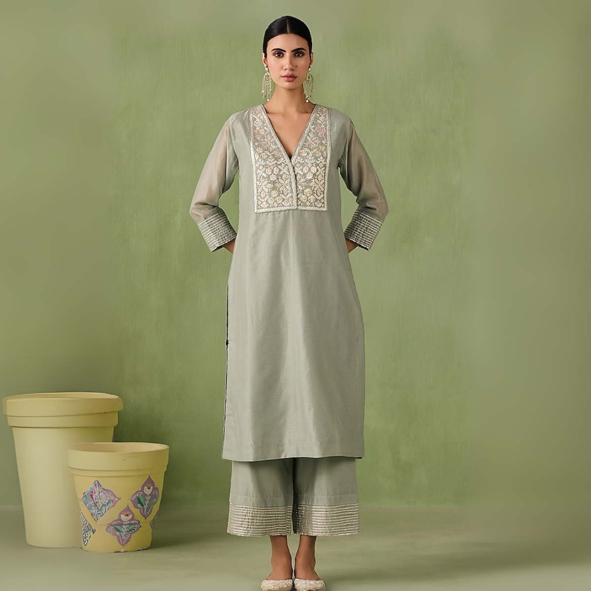 Celebrate Tradition with Our 3 Combo Festive Kurta Sets + Dupatta | FK-04