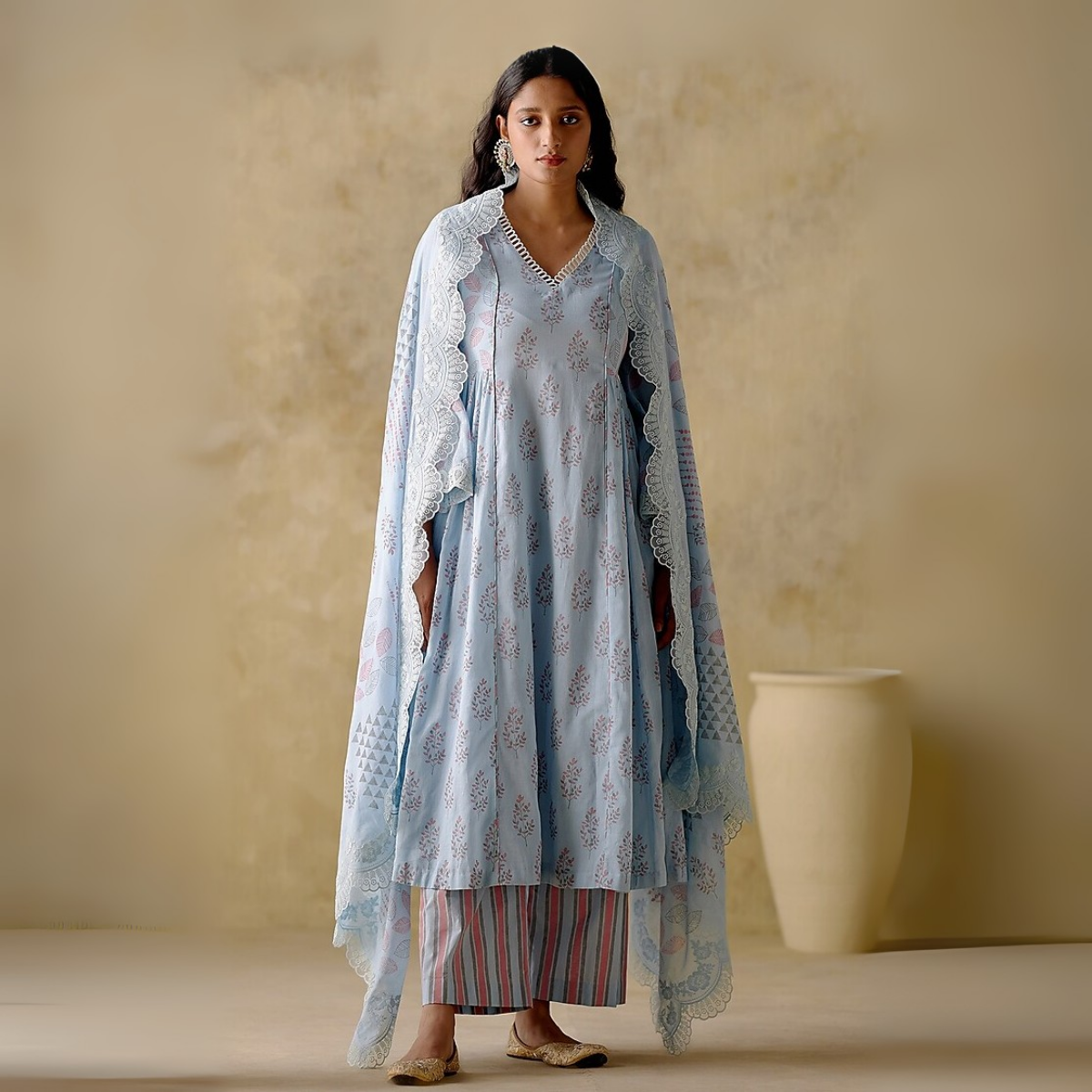 Celebrate Tradition with Our 3 Combo Festive Kurta Sets + Dupatta | FK-06