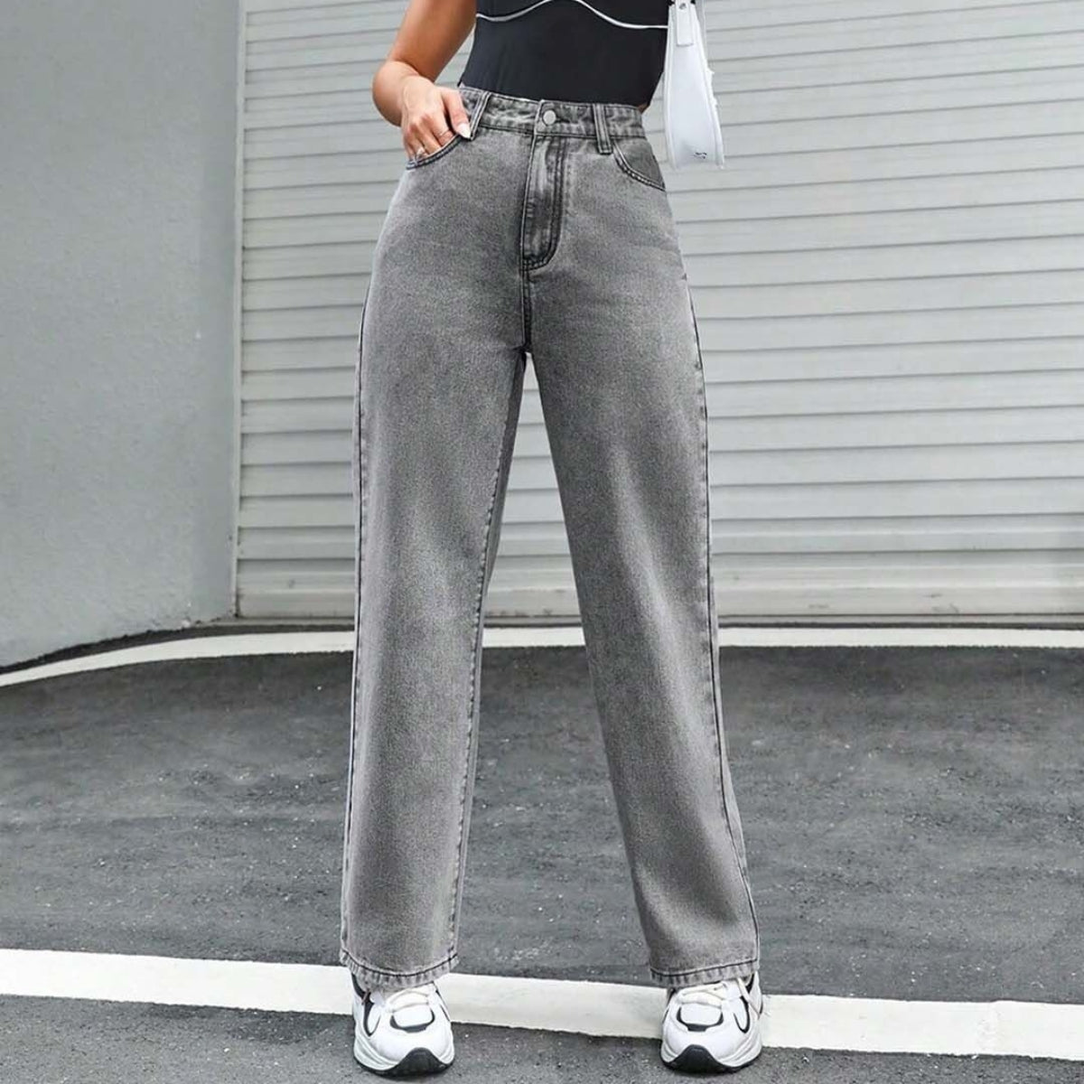 Women's 2-Pack Combo - Straight Fit Jeans Duo |WJ-05