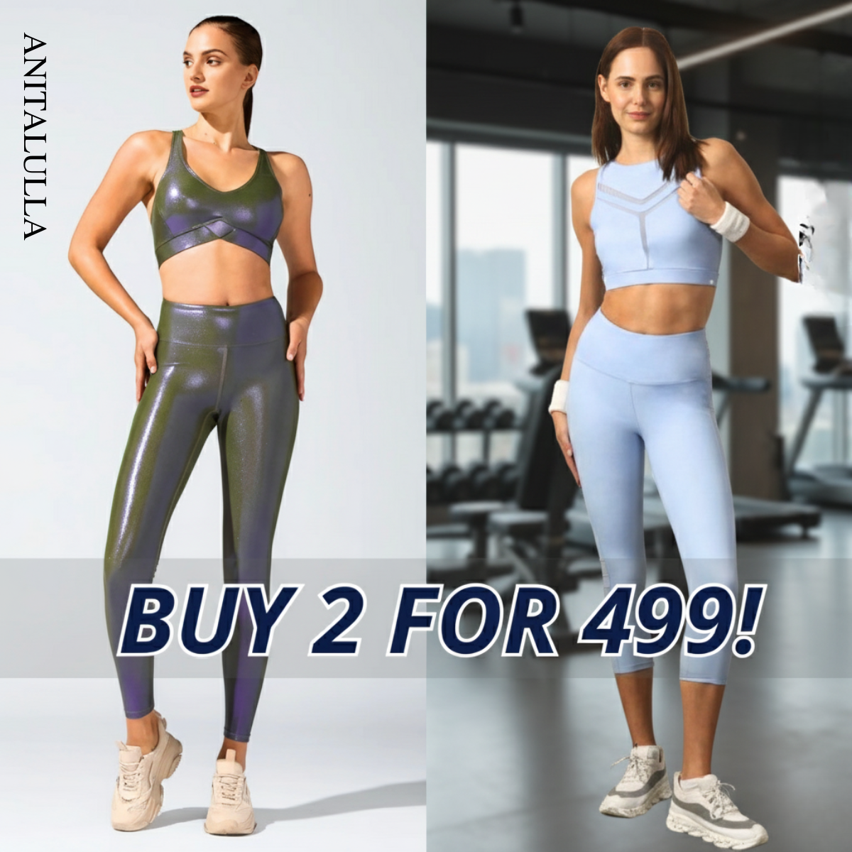 Women’s Activewear Combo - Sports Bra & Leggings Set for Ultimate Comfort| WA-09