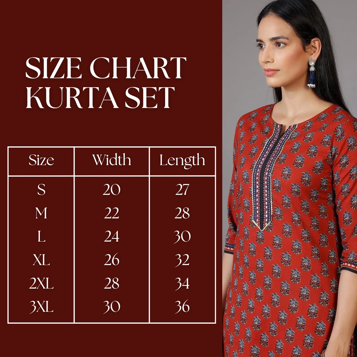 Ethnic 3-Piece Women Kurta Set with Dupatta | Ethnic Wear Made Effortless | WK-07
